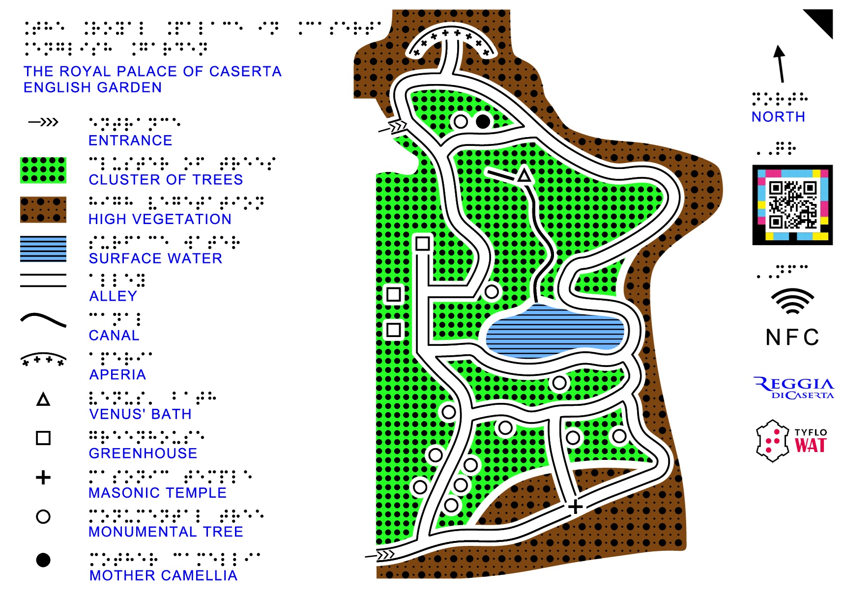 Preview image of model: The Royal Palace of Caserta – English Garden, Italy