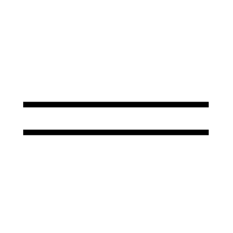 Graphic representation of a line symbol. A double line with a thickness of 0.60 mm, spaced 2.40 mm apart.