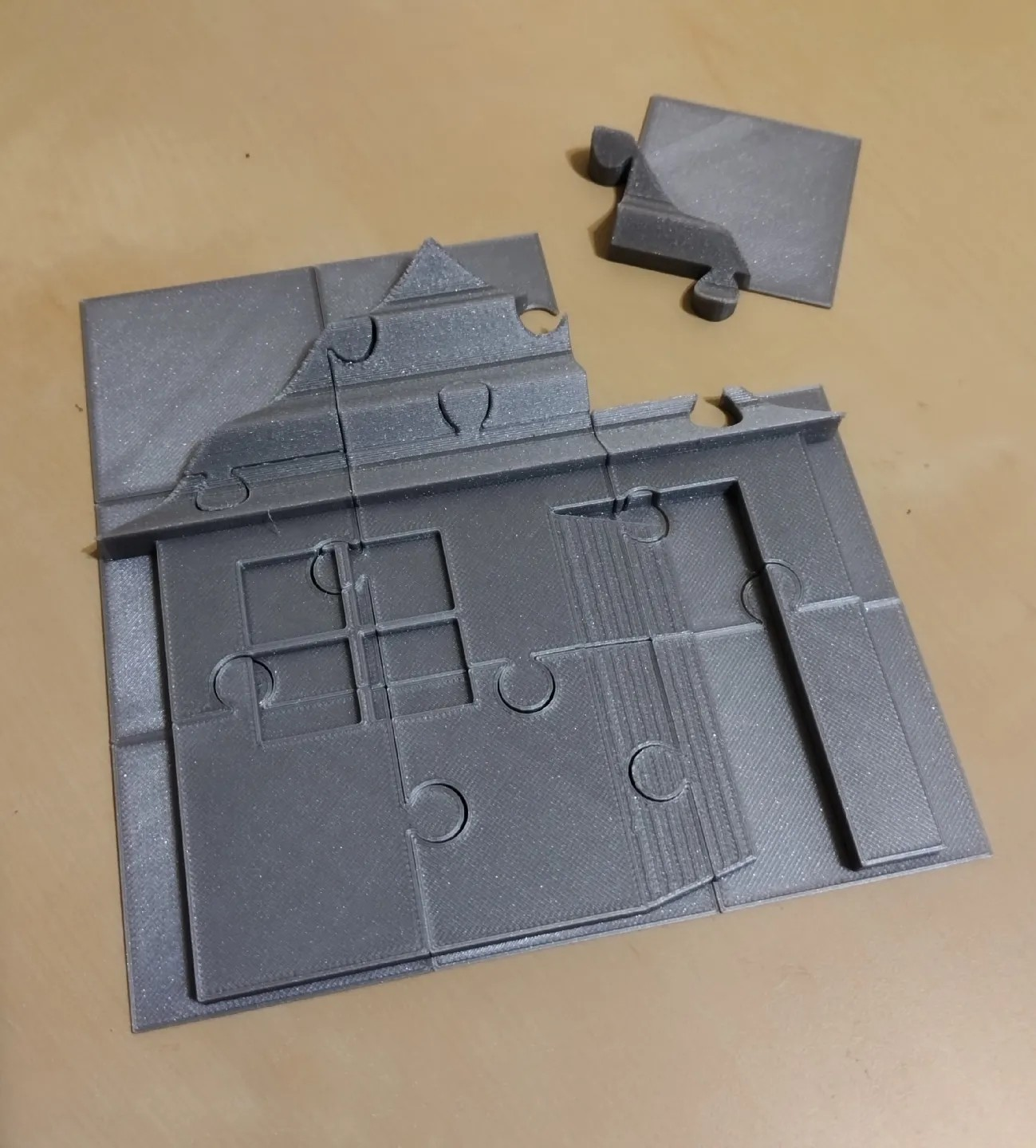 Preview image of model: Tactile puzzle: house