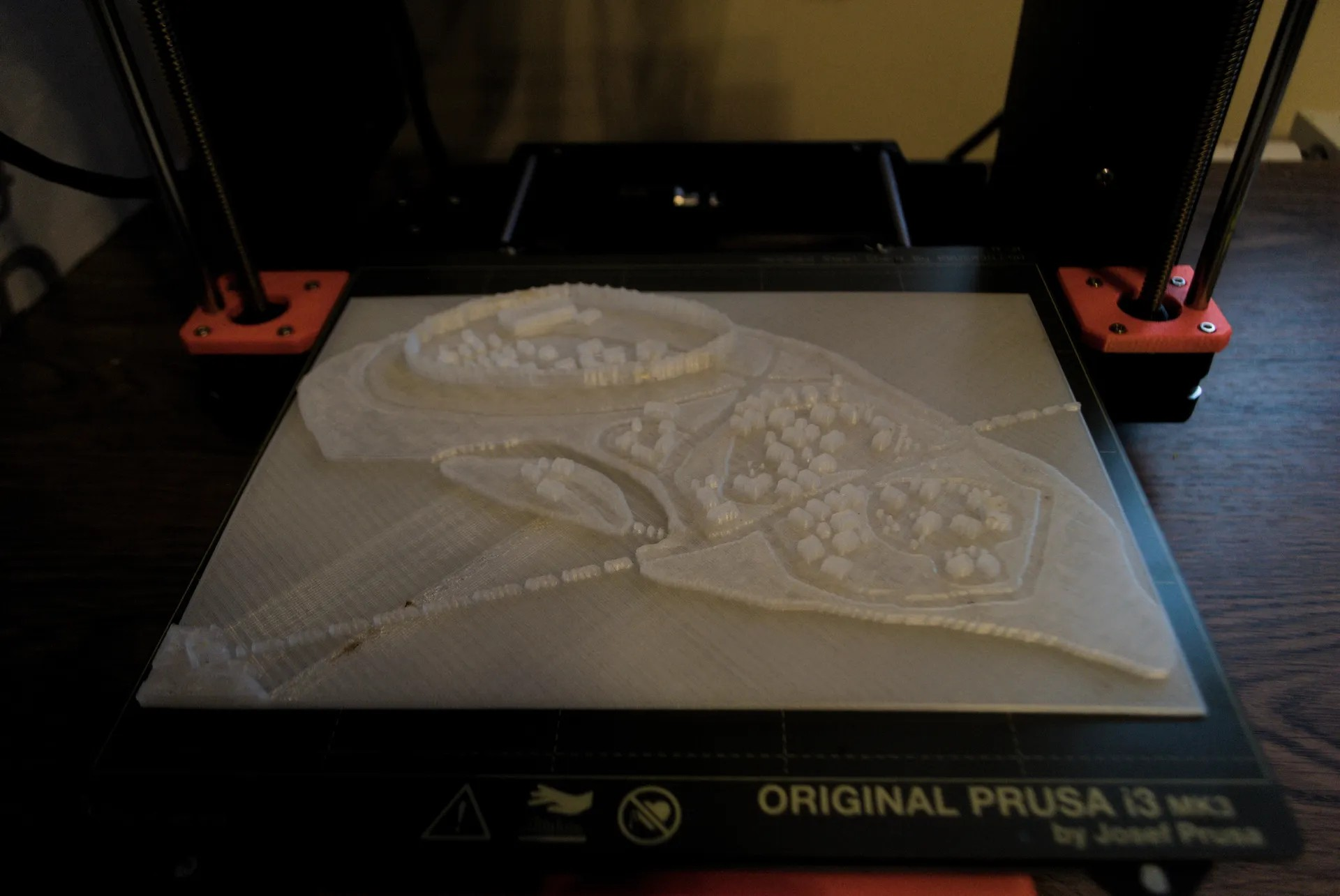 Preview image of model: Ostrów Lednicki tactile plan