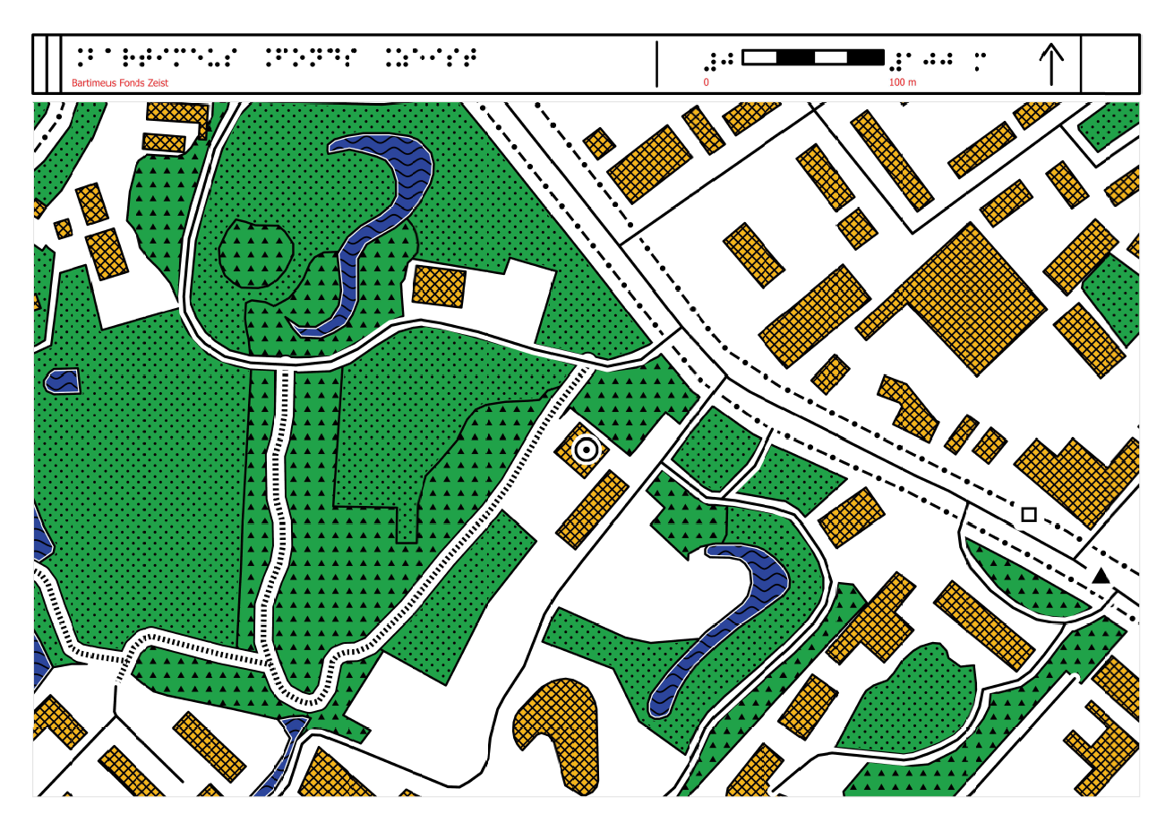 Preview image of model: Map of Bartiméus Fonds office in Zeist, The Netherlands